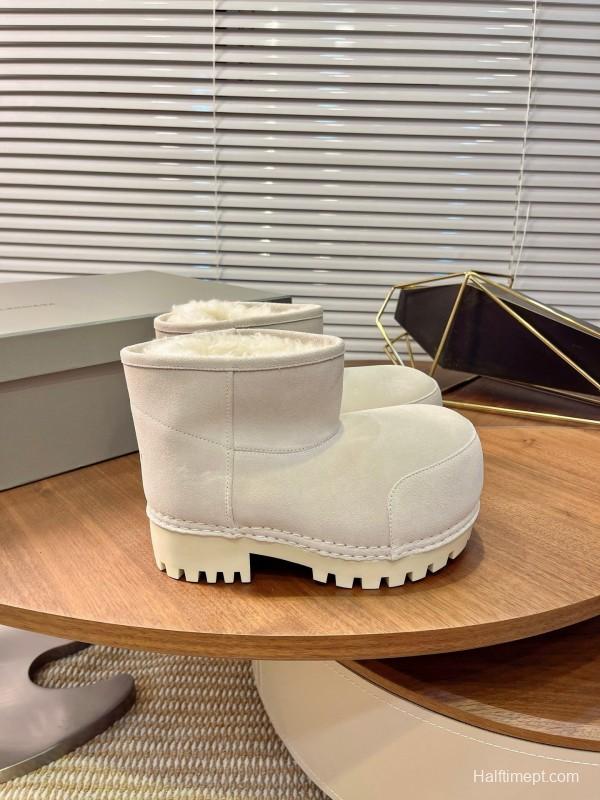 Balenciaga 2025 SS Oversized High-Heel Snow Boots - AS00500