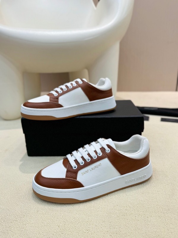 SAINT LAURENT SL61 Casual Series Spring Summer 2025 Retro Design Shoes - AS00330