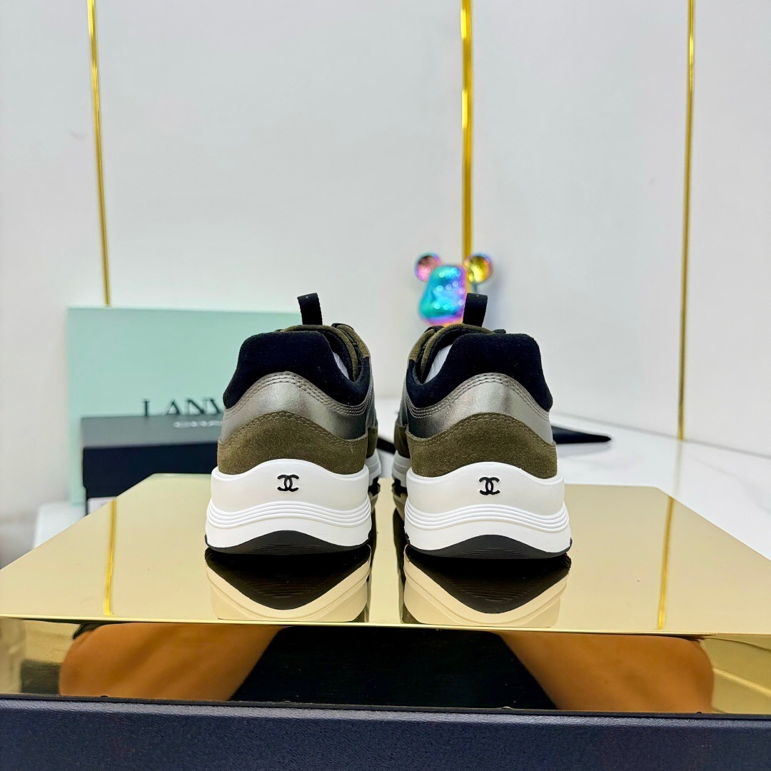 Chanel 2025 SS Chunky Sole Casual Sneakers - LY00310
