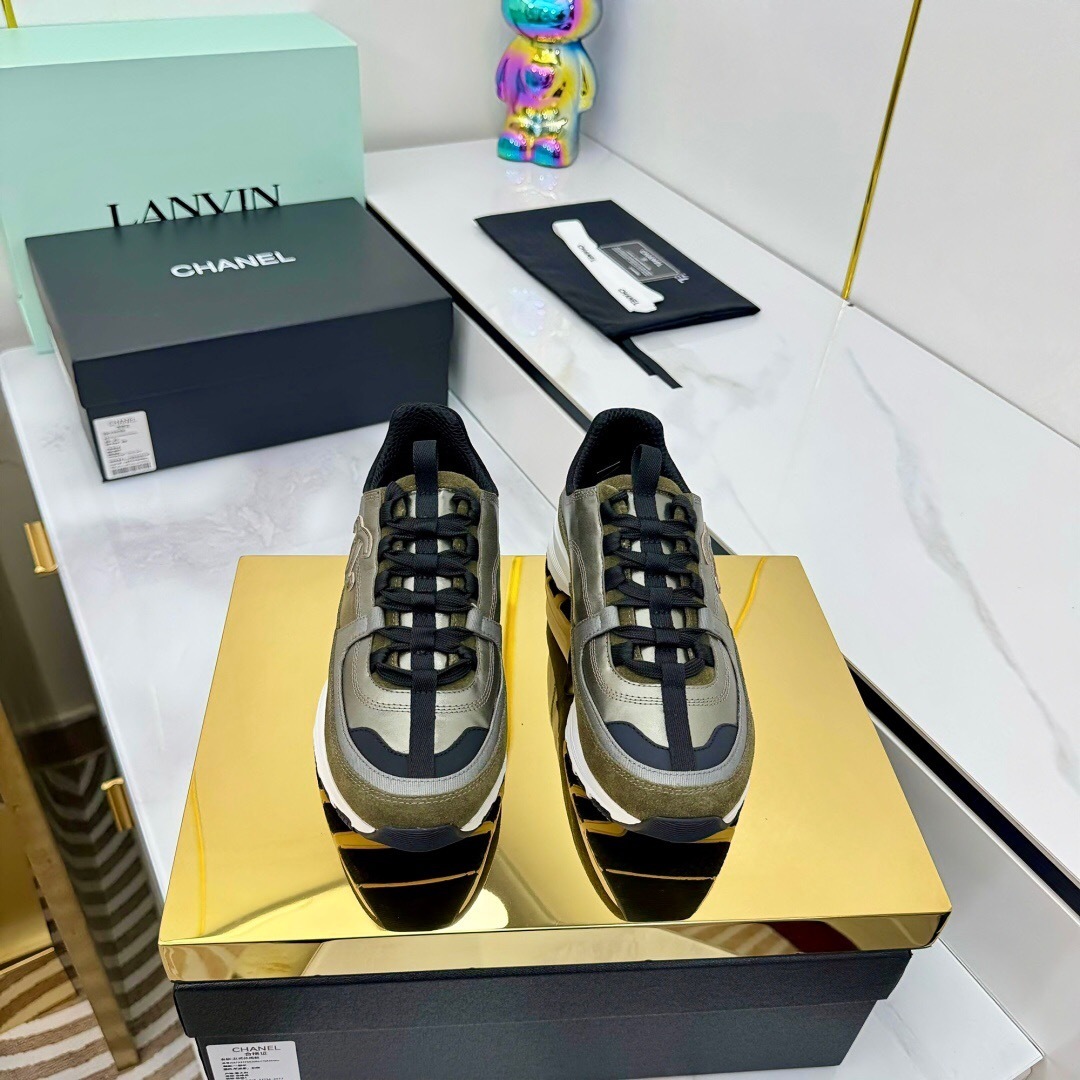 Chanel 2025 SS Chunky Sole Casual Sneakers - LY00310
