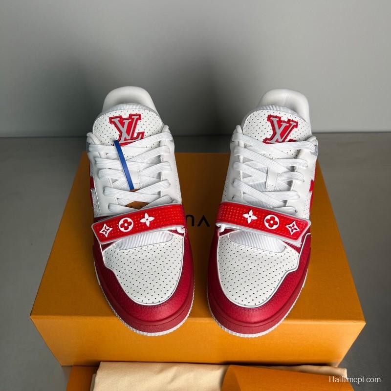 Lv 2025 Spring Summer Collection Premium Replica Signature Logo Sneakers - YC