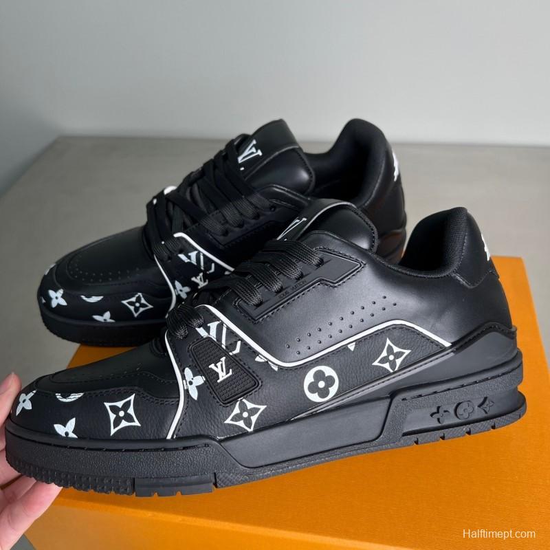 Louis Vuitton 2025 Spring Summer Replica Sneakers with Imported Calfskin and Signature Logo - YC