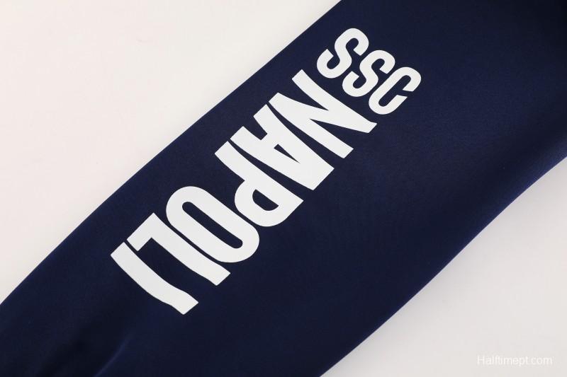 25/26 Napoli White Full Zipper Jacket+Long Pants