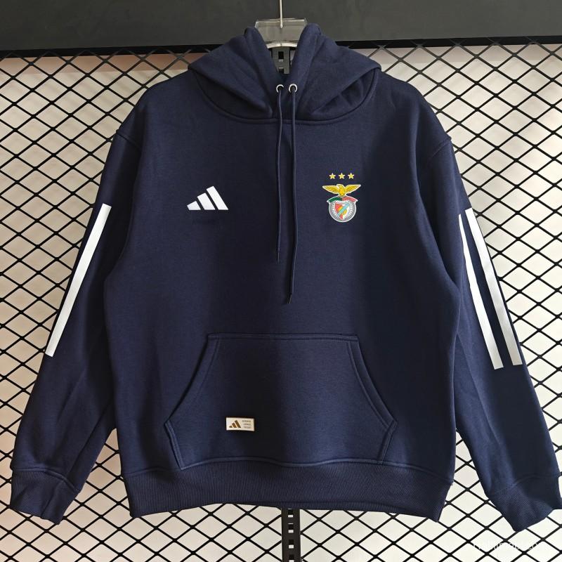25/26 Benfica Embroidered Logo Hoodie 9 Colors