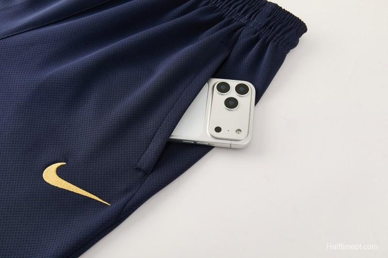 2026 NIKE Blue Full Zipper Jacket + Long Pants