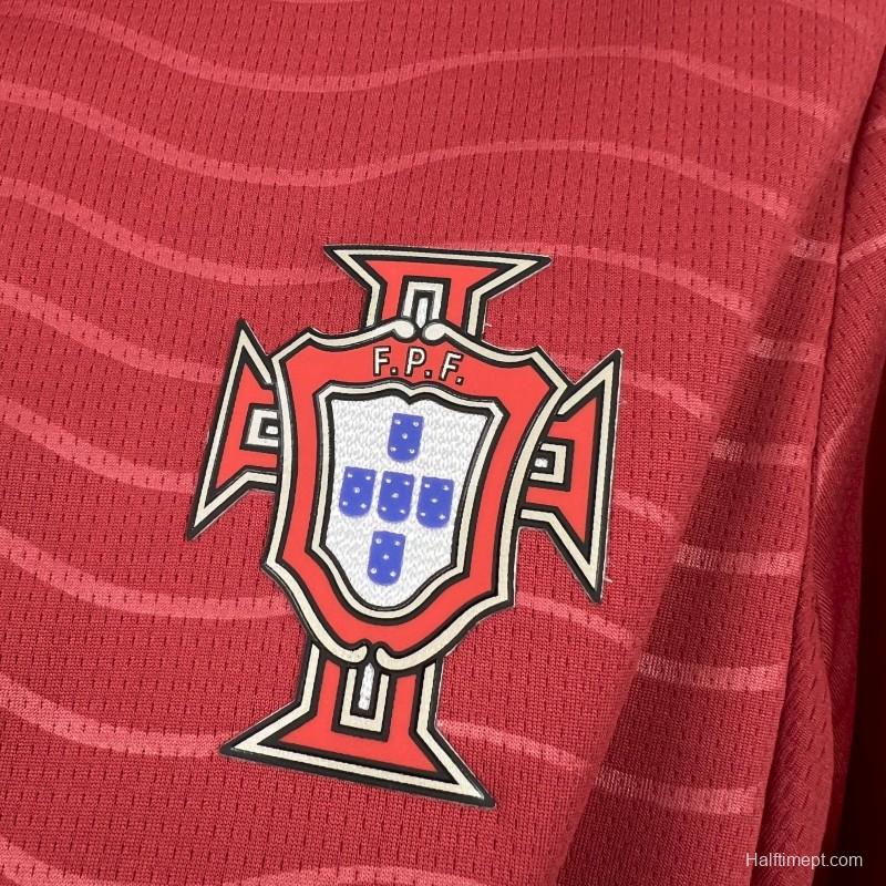 2026 Portugal World Cup Home Long Sleeves Jeresy