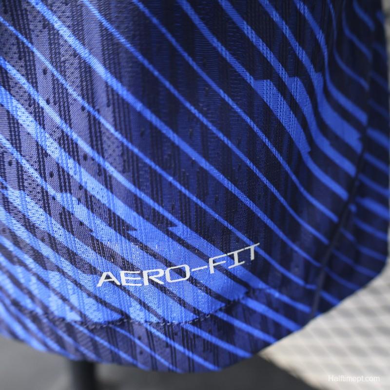 Player Version 2026 France Blue with Diagonal Stripe Pattern Special Edition Jersey