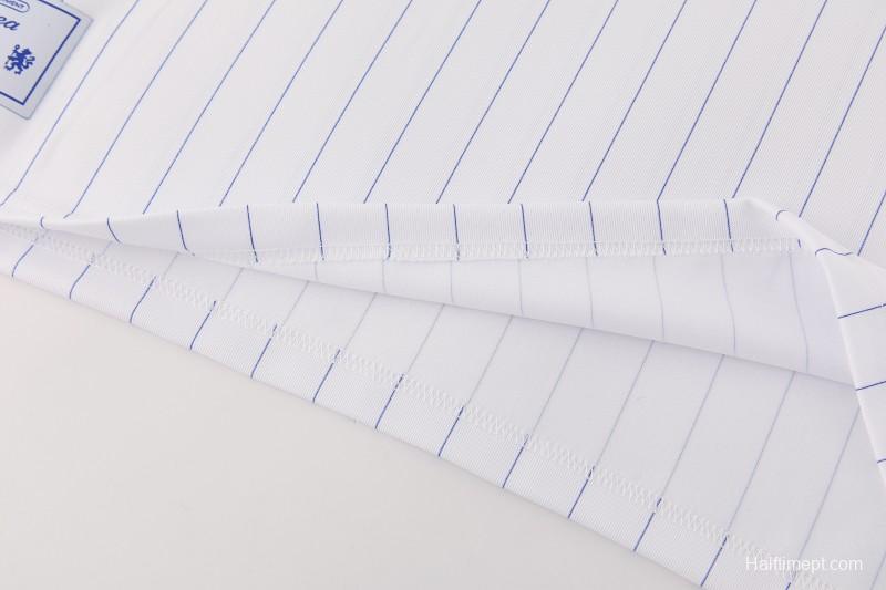 26/27 Chelsea FC White Stripes Short Sleeve+Blue Soccer Shorts