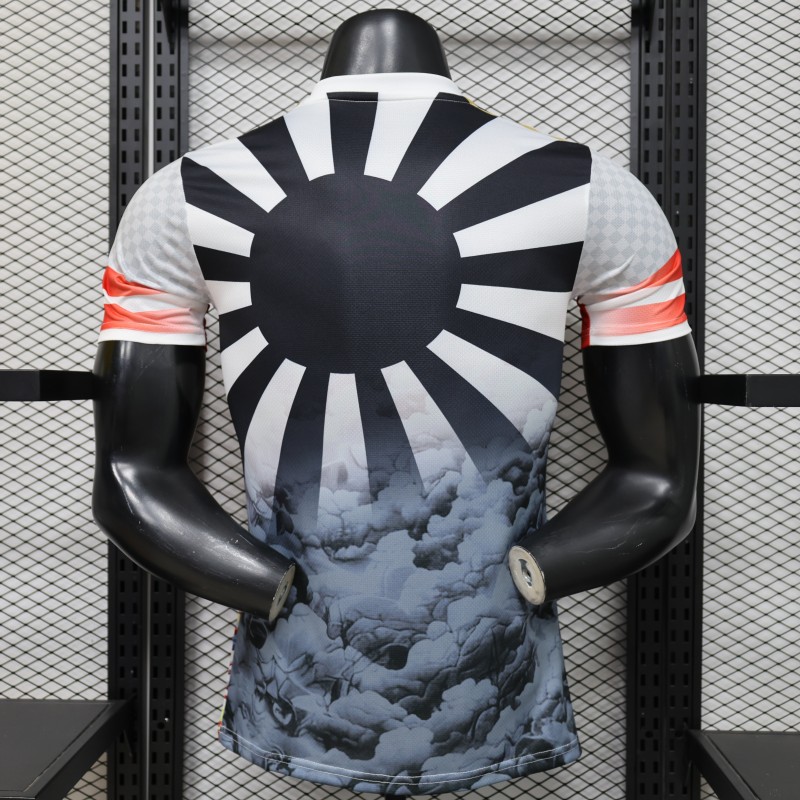 Player Version 2026 Japan  White "Samurai + Rising Sun" Special Edition Jersey