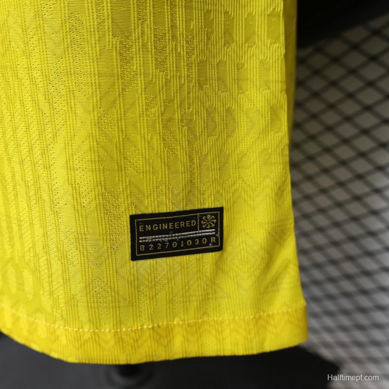 Player Version 2026 Brazil Home Yellow  Special Edition  Jersey