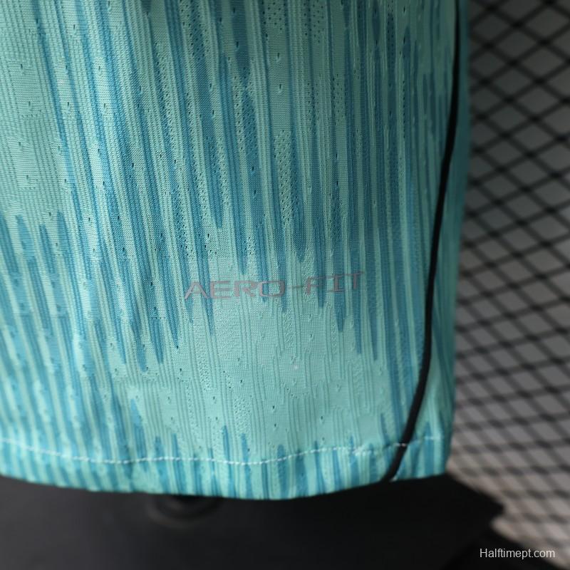 Player Version 26/27 Brazil Mint Green & Black Pattern Special Edition Jersey