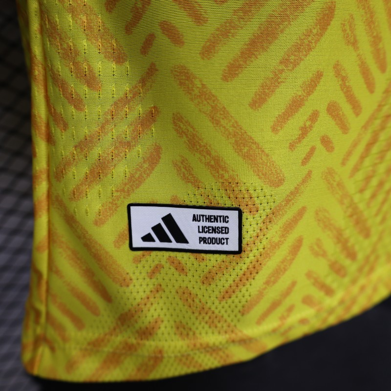 Player Version 26/27 South Africa Yellow & Green  Home Jersey (Adidas)