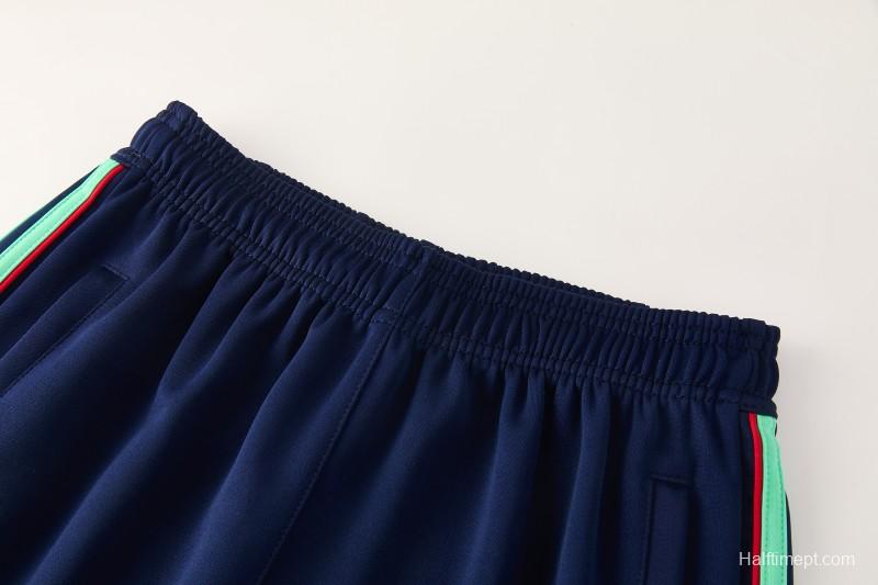 2026/27 Adidas Originals Navy Blue Full Zipper Jacket Tracksuit + Long Pants