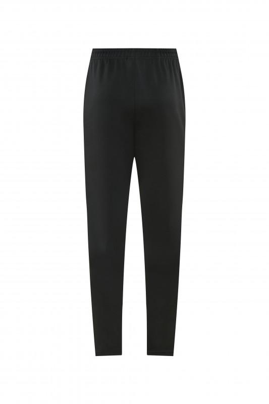 2026/27 AS Roma Burgundy & Gold Full Zipper Jacket Tracksuit +Black  Long Pants