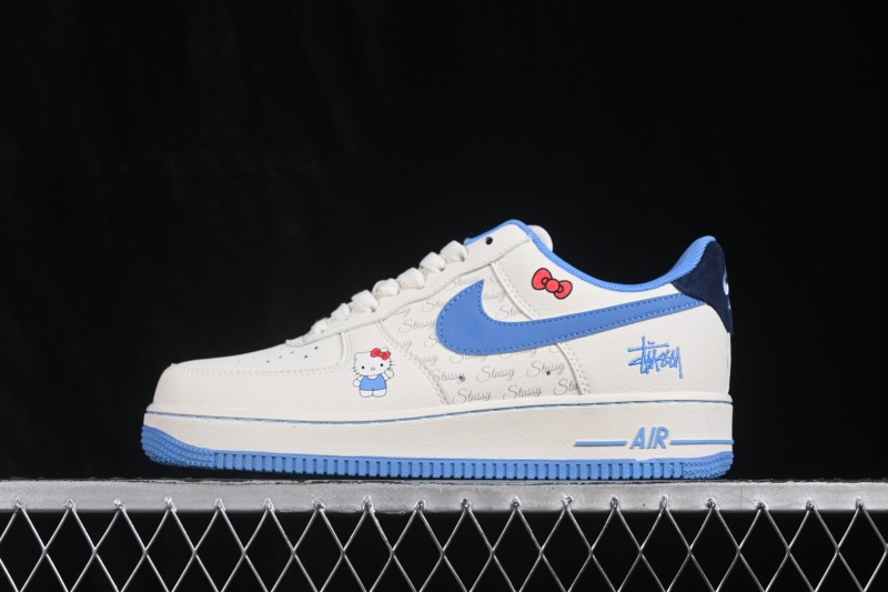 Nike Air Force 1 '07 Low Basketball Shoes with Full-Length Air Cushion - QZ6683-901