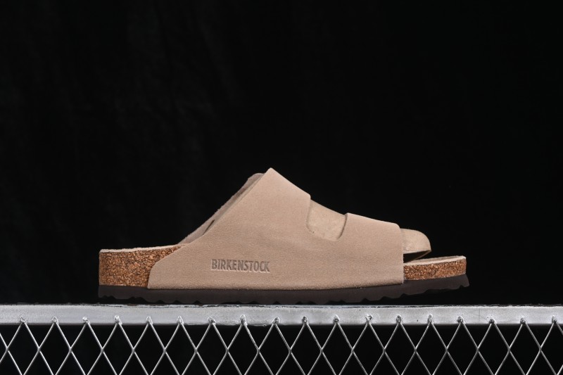 Birkenstock Arizona Soft Footbed Sandals with Cozy Lambswool Lining - 0951461