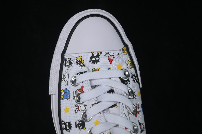 Converse ×Hello Kitty and Friends Picnic Chuck Taylor All Star Hi Low-Top Casual Skate Shoes - A17700C