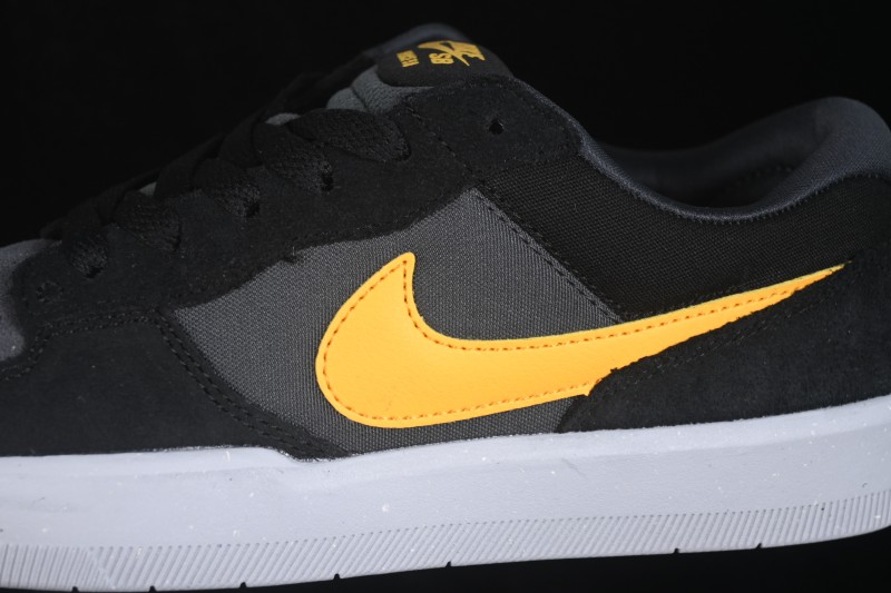 Nike SB Force 58 Retro Skateboarding Shoes with Durable Suede Construction - DV5477-009