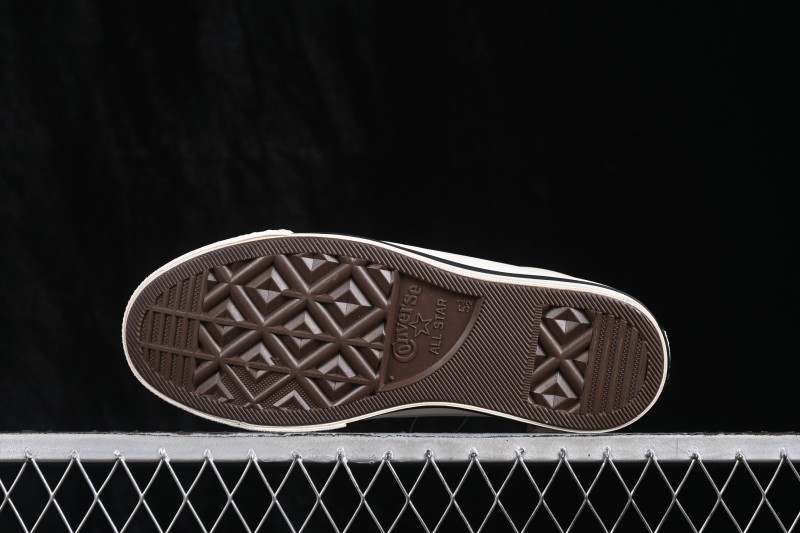 Converse One Star 95 Classic Low-Top Skateboarding Shoes with Glossy Patent Leather and Reflective Star Logo - 167324C