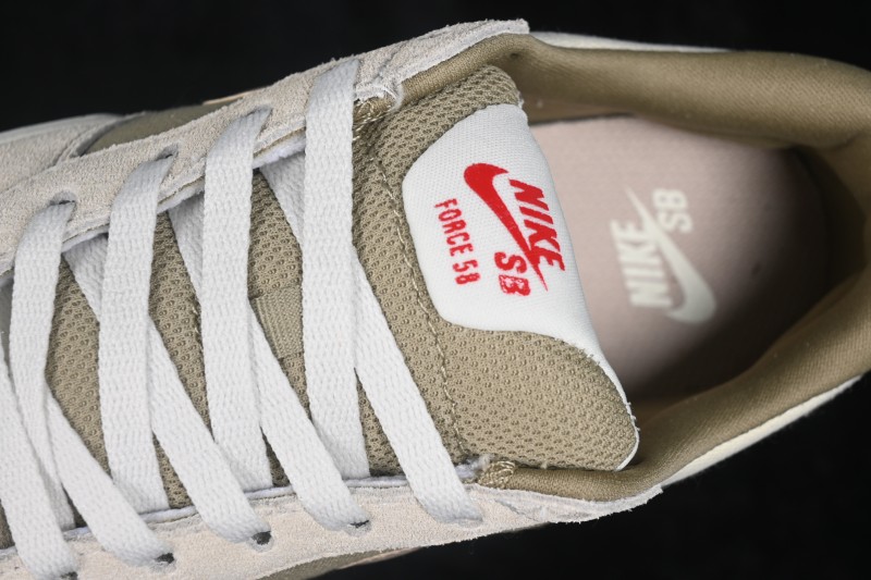 Nike SB Force 58 Retro Skateboarding Shoes with Durable Suede Overlays - DV5477-106