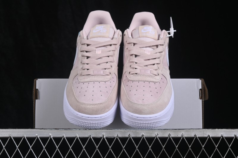 Nike Air Force 1 '07 Low Basketball Shoes with Classic Leather Upper and Cushioned Sole - IQ9964-600