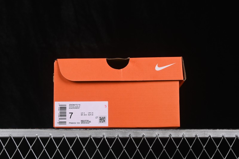 Nike Zoom Fly 6 Running Shoes with Lightweight React Foam and Carbon Fiber Plate - FN8454-104