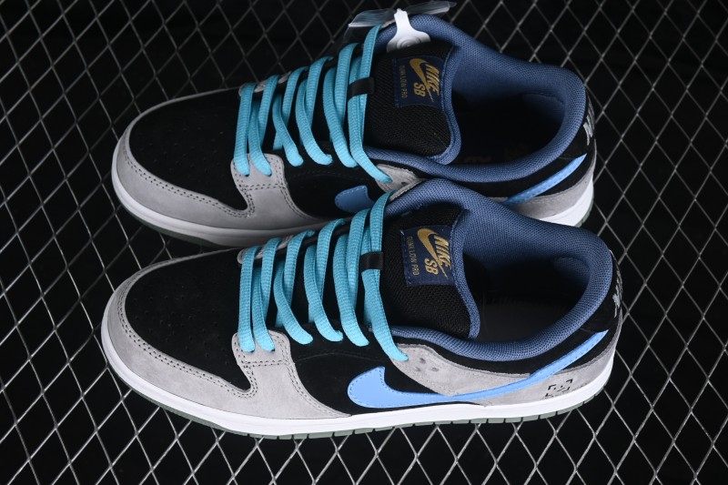 Nike SB Dunk Low Skateboarding Shoes with Premium Leather Upper - HF3063-002