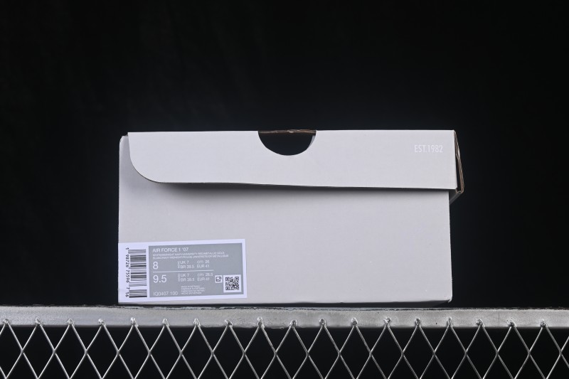 Nike Air Force 1 '07 Low Basketball Shoes with Full-Length Air Cushion - IQ0407-100