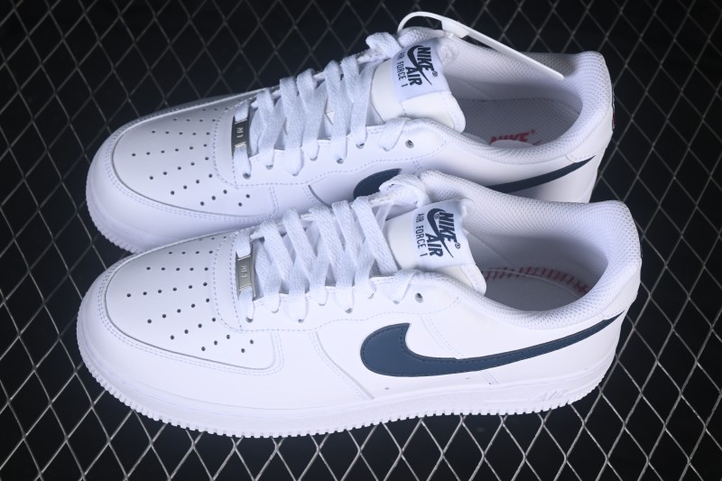Nike Air Force 1 '07 Low Basketball Shoes with Full-Length Air Cushion - IQ0407-100