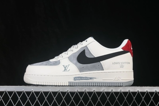Nike Air Force 1 '07 Low Collaboration Casual Skateboarding Shoes with Full-Length Air Cushion - MM3399-823