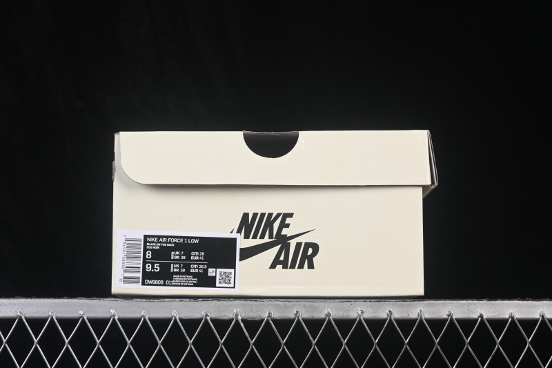 Nike Air Force 1 '07 Low Collaboration Casual Skateboarding Shoes with Full-Length Air Cushion - DW8806-012