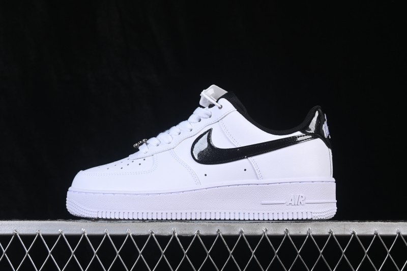 Nike Air Force 1 '07 Low Retro Basketball Sneakers with Classic Leather Upper - HF2898-101