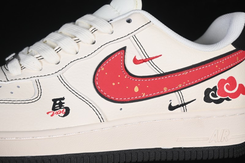 Nike Air Force 1 '07 Low Chinese New Year Year of the Horse Casual Skateboarding Shoes - MZ9588-830