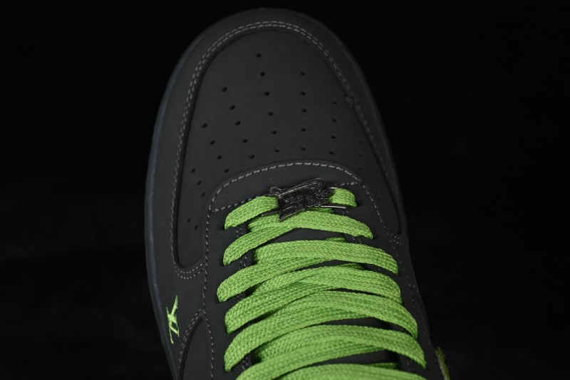 Nike Air Force 1 '07 Low Year of Horse Collaboration Basketball Shoes with Embossed Swoosh - XY9025-001