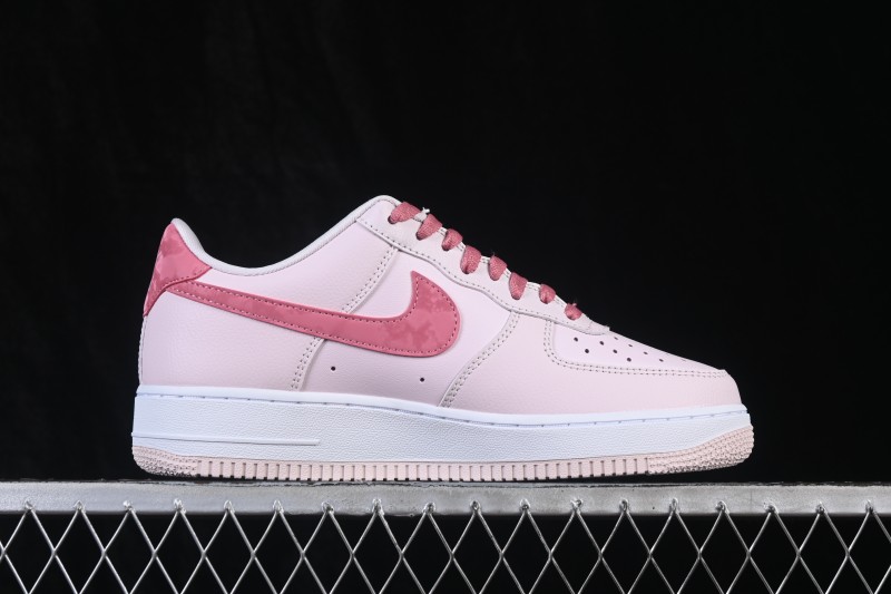 Nike Air Force 1 '07 Low Valentine's Day Limited Edition Casual Skate Shoes with Full-Length Air Cushion - IO8755-600
