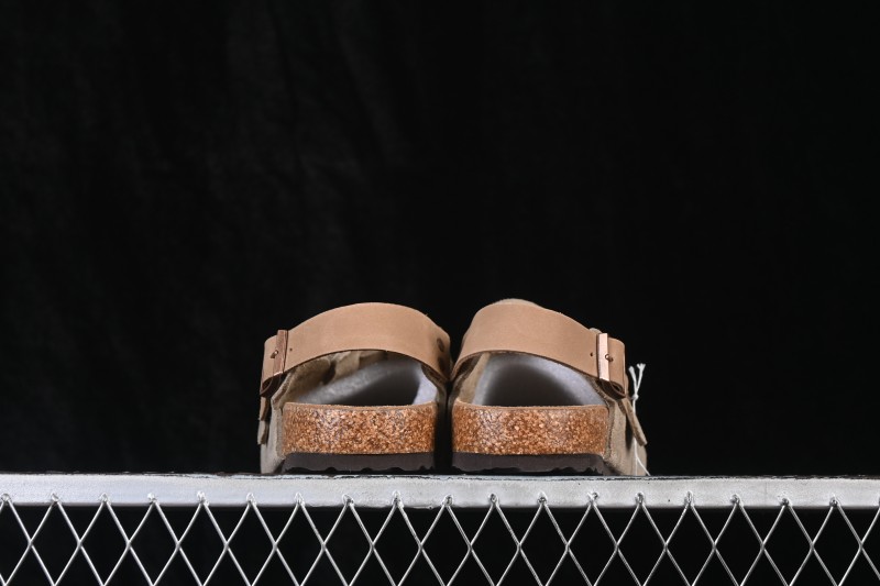 Birkenstock Sandals Collection with Sheepskin Lining and Cork Rubber Sole - 1560773