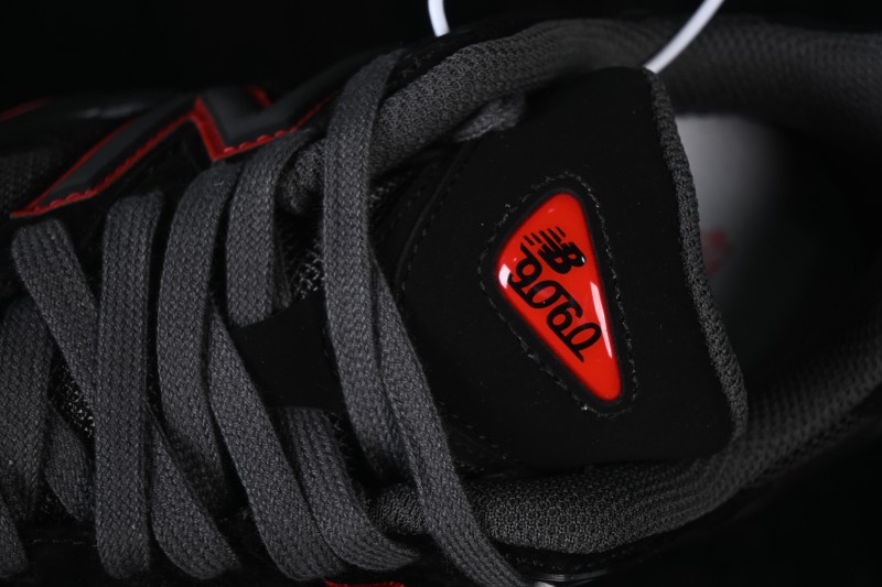 New Balance 9060 Retro Running Sneakers with ABZORB Cushioning and Suede Overlays - GC9060JR