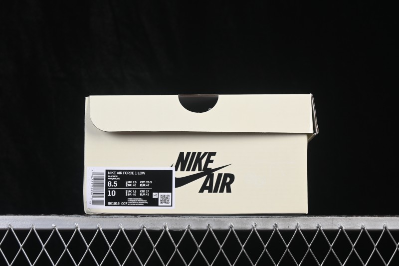 Nike Air Force 1 ’07 Low Collaboration Casual Skateboarding Shoes - BK1916-007