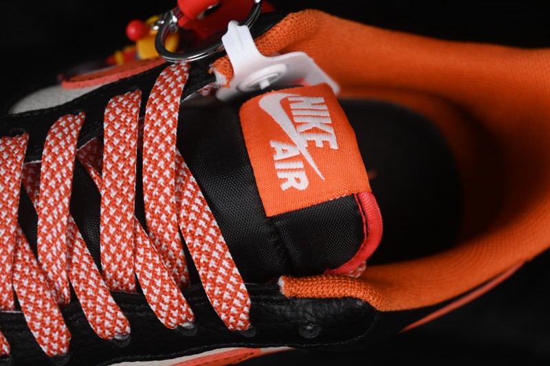 Nike Air Force 1 '07 Low Chinese New Year Limited Edition Black Orange Basketball Sneakers - XD0028-018