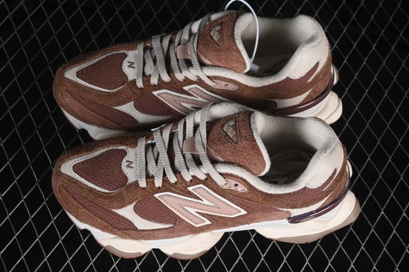 New Balance 9060 Retro Running Shoes with ABZORB Cushioning - U9060CCC