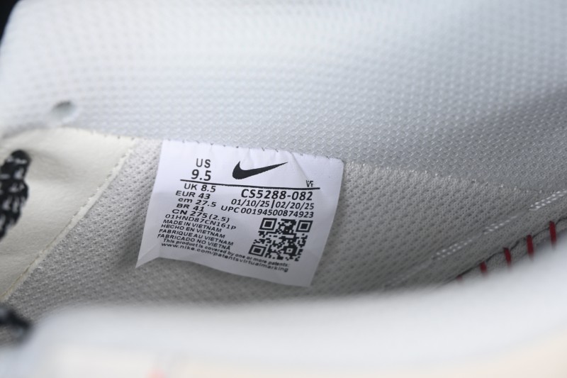Nike Air Force 1 '07 Low Casual Sneakers in Off-White with Full-Length Air Cushion - MM5288-082