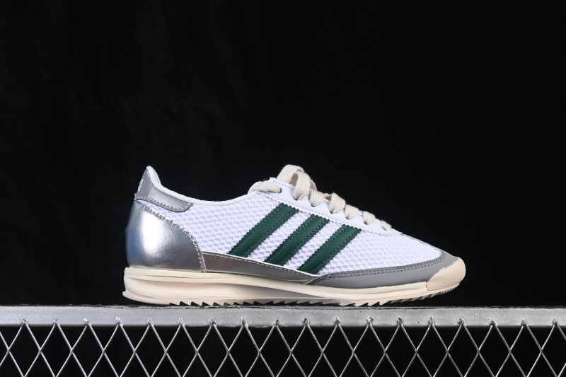 Adidas Originals SL 72 Retro Running Shoes with Classic Suede and Mesh Upper - JQ4690
