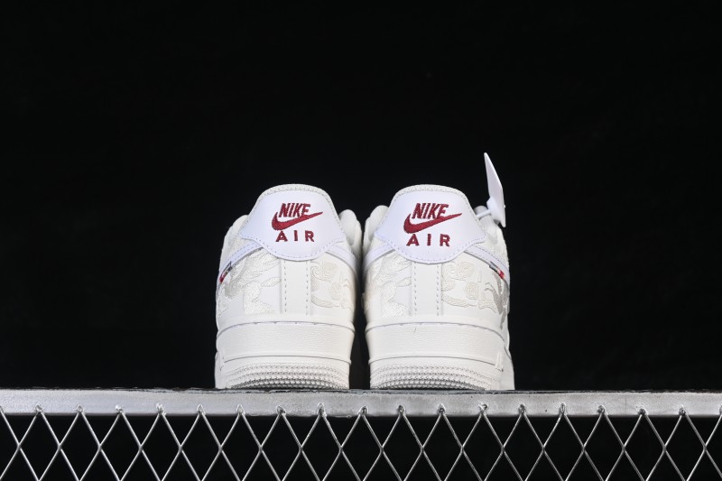 Nike Air Force 1 '07 Low Chinese New Year Limited Edition Casual Sneakers with Full-Length Air Cushion - IQ1119-011