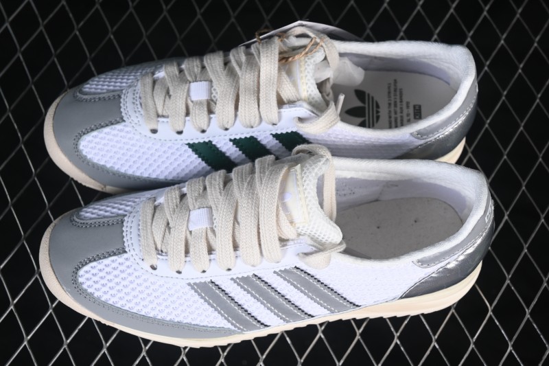 Adidas Originals SL 72 Retro Running Shoes with Classic Suede and Mesh Upper - JQ4690