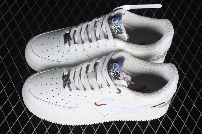Nike Air Force 1 '07 Low Chinese New Year Limited Edition Casual Sneakers with Full-Length Air Cushion - IQ1119-011