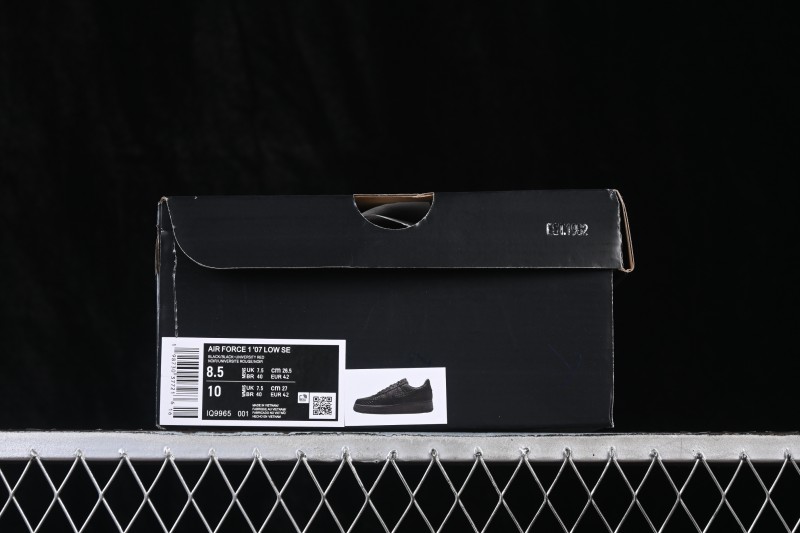 Nike Air Force 1 '07 Low Classic Basketball Shoes with Full-Length Air Cushioning - IQ9965-001