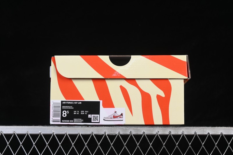 Nike Air Force 1 '07 Low Chinese New Year Year of the Horse Casual Skateboarding Shoes - MZ9588-830