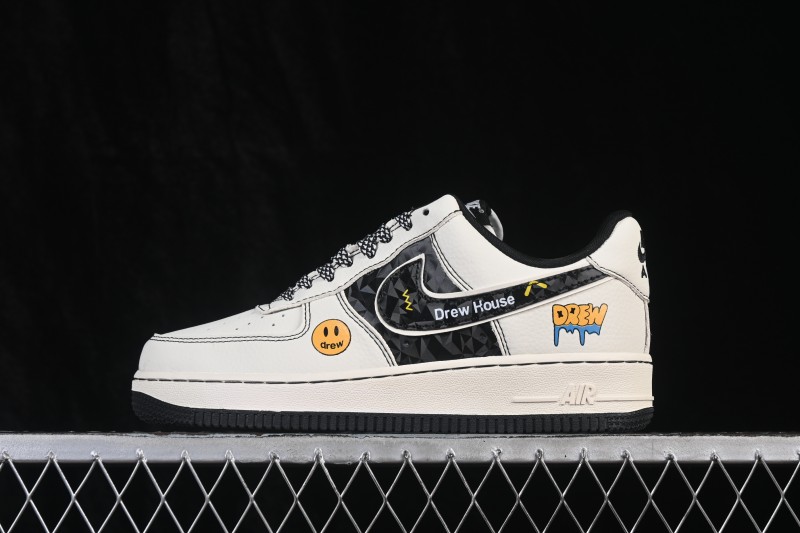 Nike Air Force 1 '07 Low Collaboration Casual Skateboarding Shoes - KD1688-008