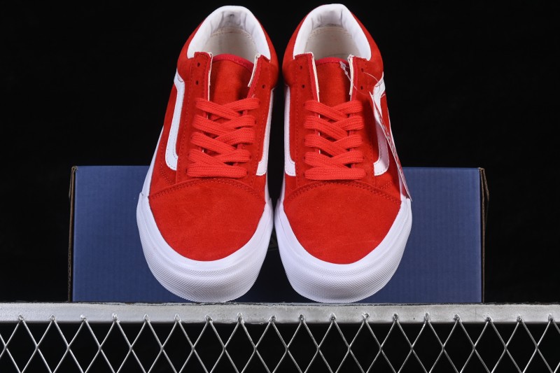 Vans Old Skool Frayed Low-Top Skateboarding Shoes - VN000D9VCJE