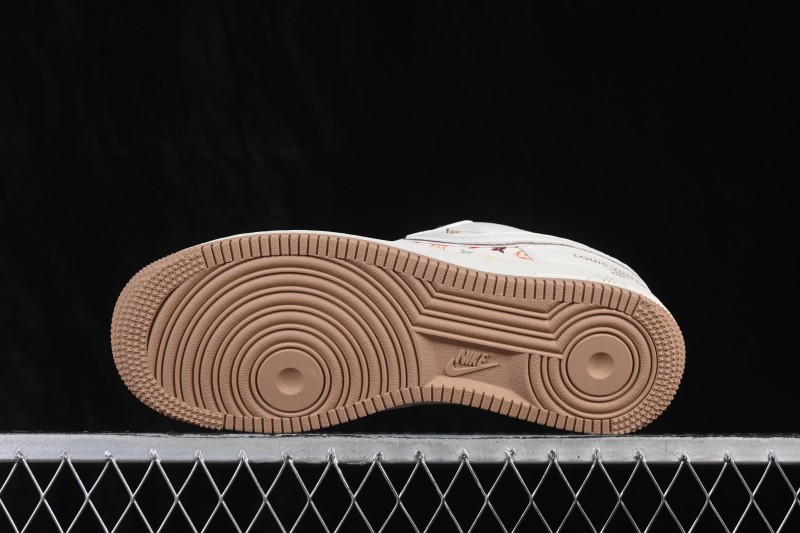 Nike Air Force 1 '07 Low Limited Edition Casual Skateboarding Shoes with Full-Length Air Cushion - MM3399-808